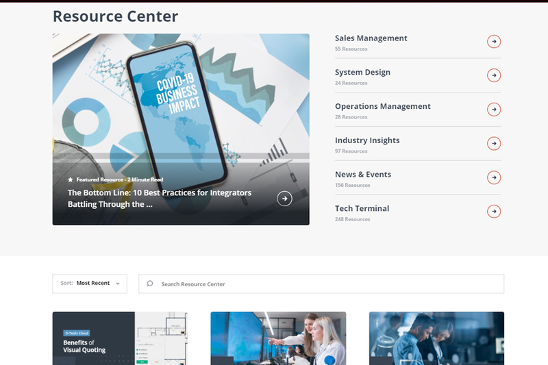 D-Tools: Software Update & New Resource Center