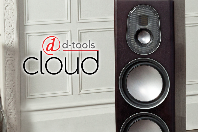 Monitor Audio On D-Tools Cloud